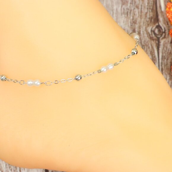 Dainty Anklet for Women – Elegant Everyday Jewelry & Perfect Gift | MLCRC2141 - Picture 1 of 10